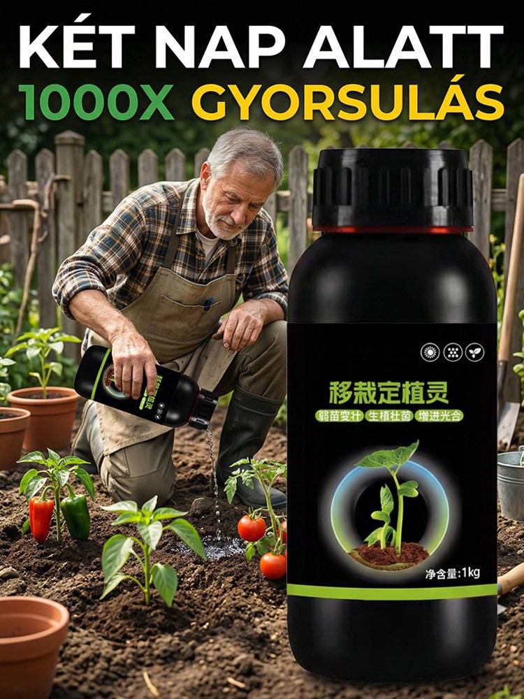 【Élő talajlény】Kertészeti átültetési gyökérnövesztő folyadék