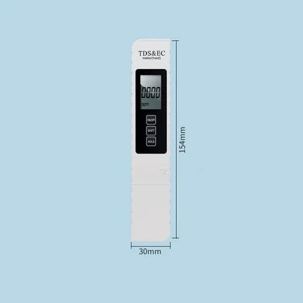 ✨ 3 az 1-ben TDS vízminőség-mérő – pH-érték, klór és keménység mérésére, LCD kijelzővel, medencékhez és akváriumokhoz 🌊📱