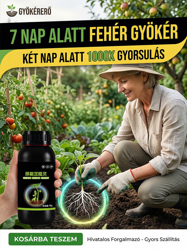 【Élő talajlény】Kertészeti átültetési gyökérnövesztő folyadék