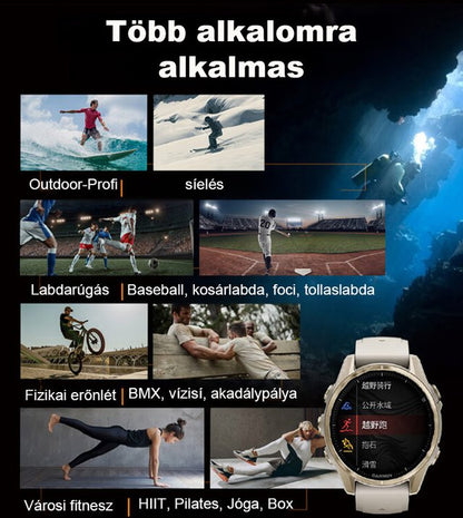 Intelligens egészségügyi ellenőrző karóra GT1125 Pro