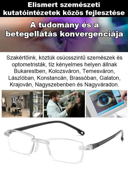 Színváltós, kékfény szűrős szemüveg öregszeműség ellen