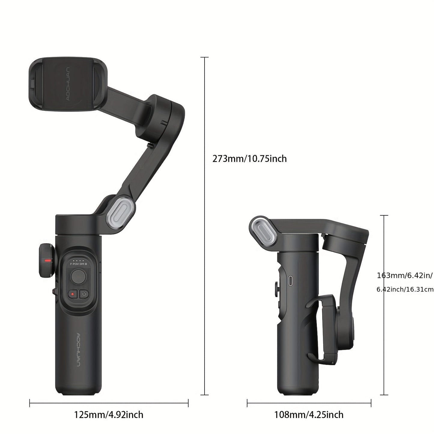 OCHUAN XE 3-tengelyes kézi stabilizátor